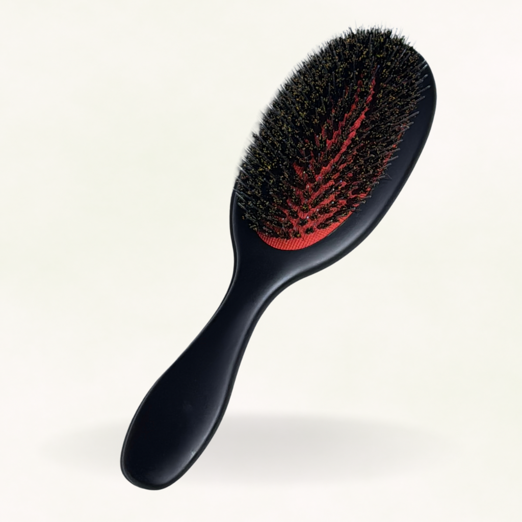 Smoothing Boar + Nylon Bristle Brush