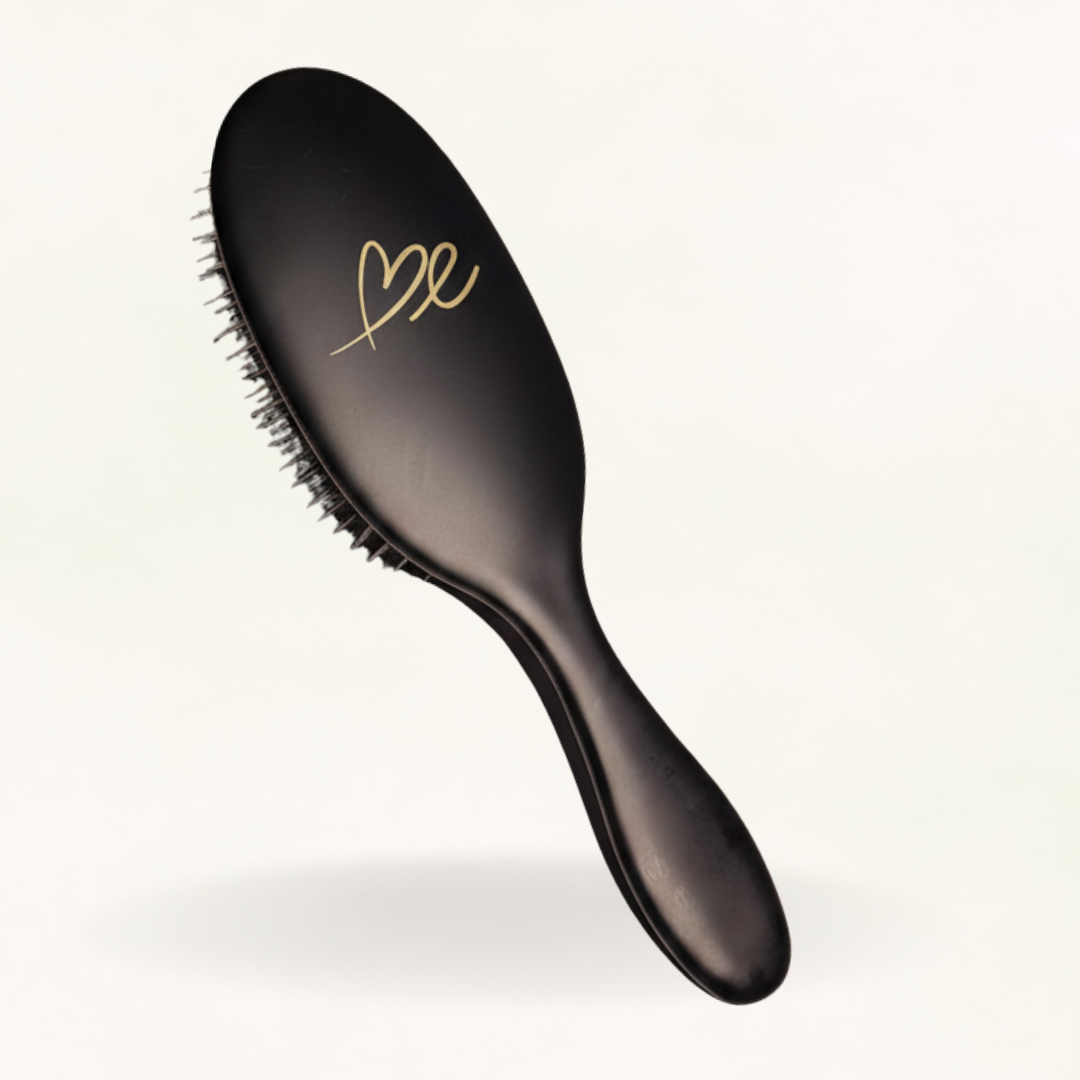 Smoothing Boar + Nylon Bristle Brush